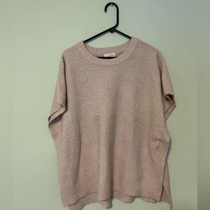 NWT pink oversized sweater